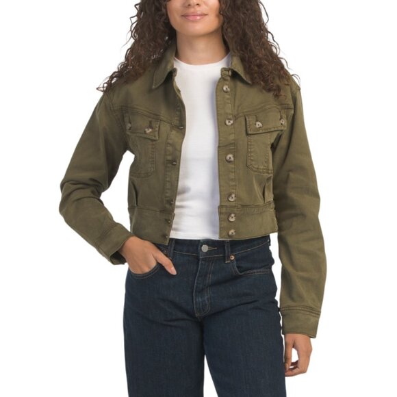 PAIGE Military Green Cerra Jacket - Picture 1 of 2